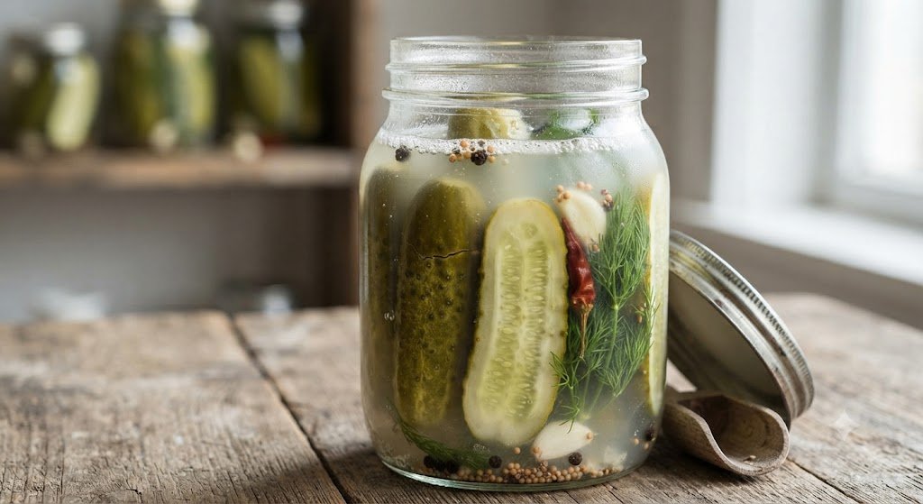 Naturally Fermented Pickles